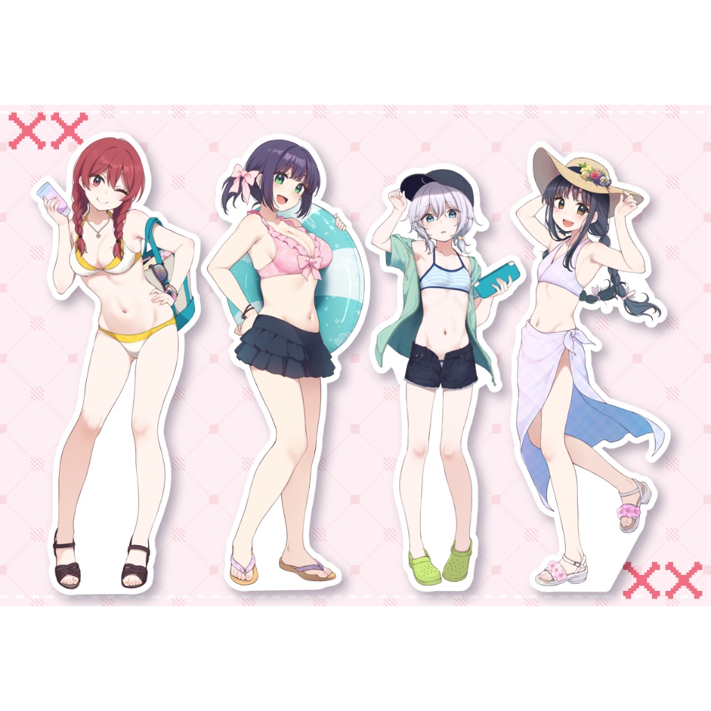 ひとより×× 水着アクリルスタンド