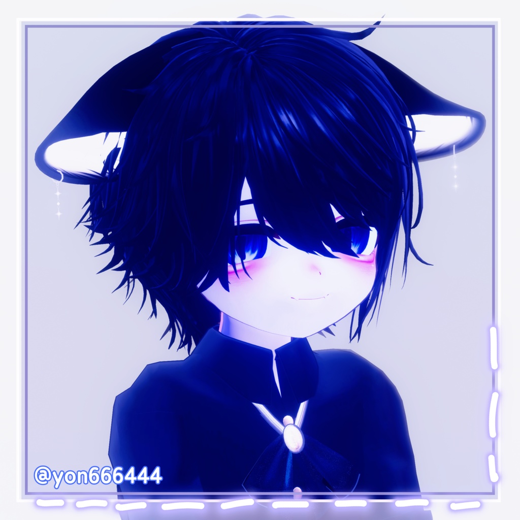 【Fusion kun/ひゅーじょん君】Little Kitten🐾 Makeup&Cat Tattoo Texture