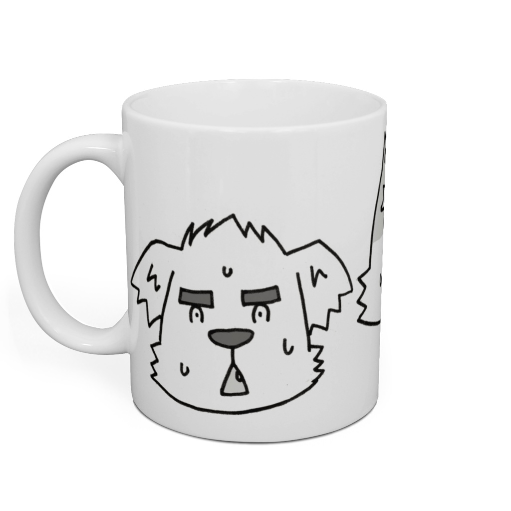 狂犬マグカップ