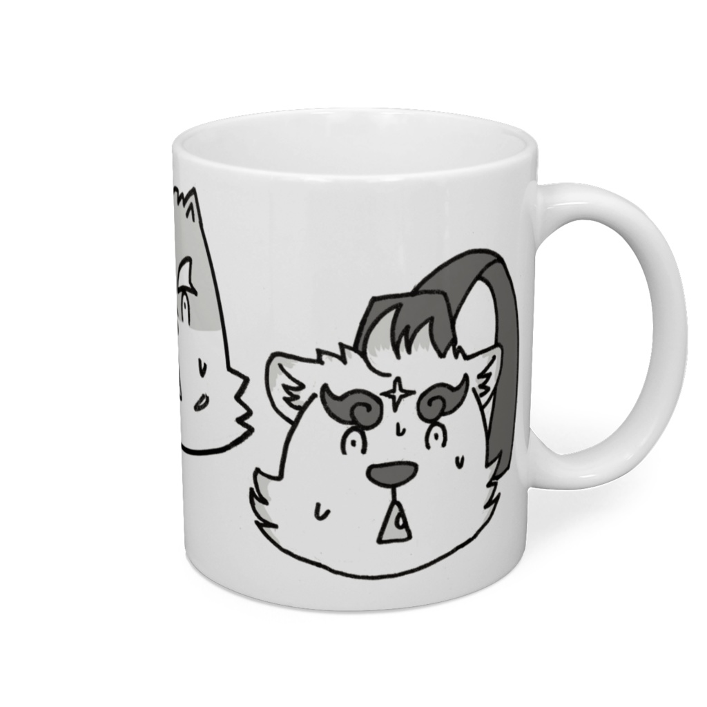 狂犬マグカップ
