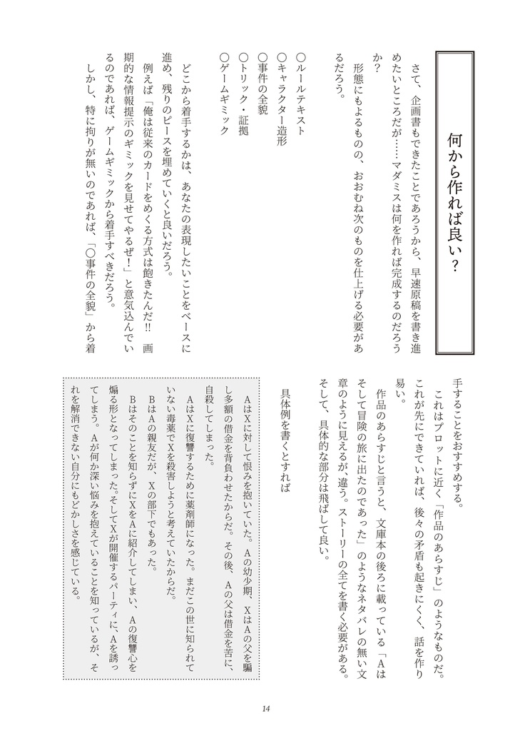 【電子書籍版】君がマダミス作家になるために