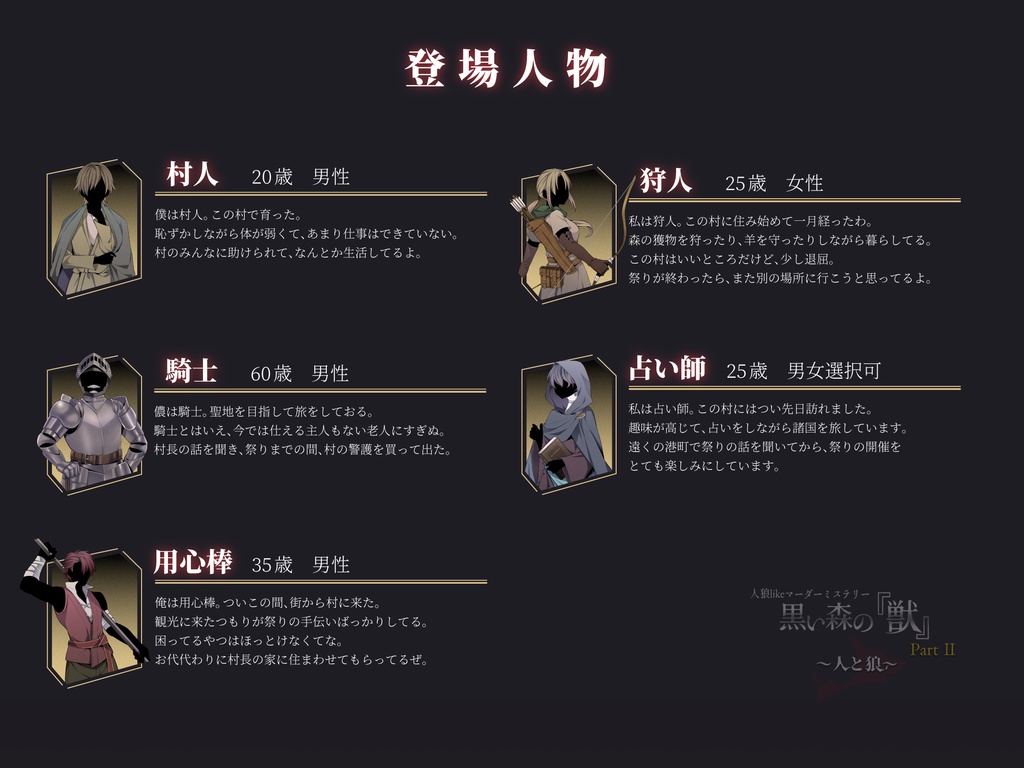 黒い森の『獣』Part2 〜人と狼〜