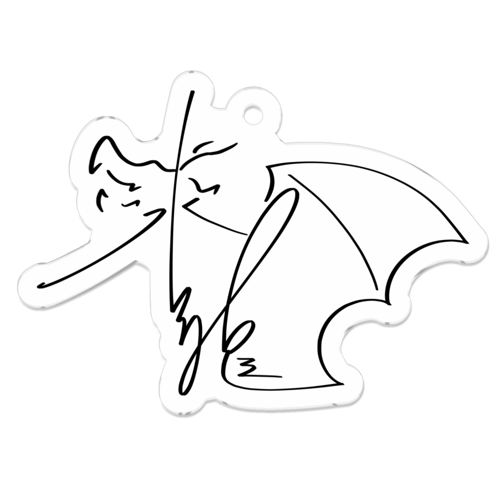 【サイン】アクリルキーホルダー