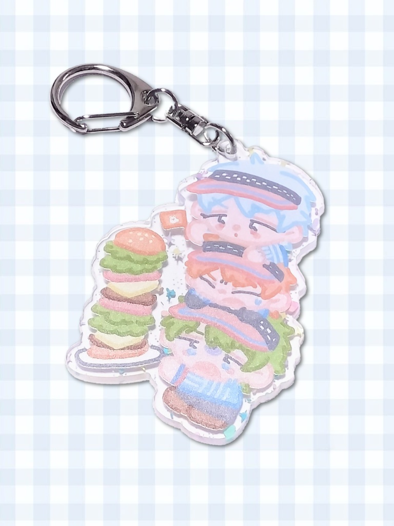 🍔アクリルキーホルダー🍔