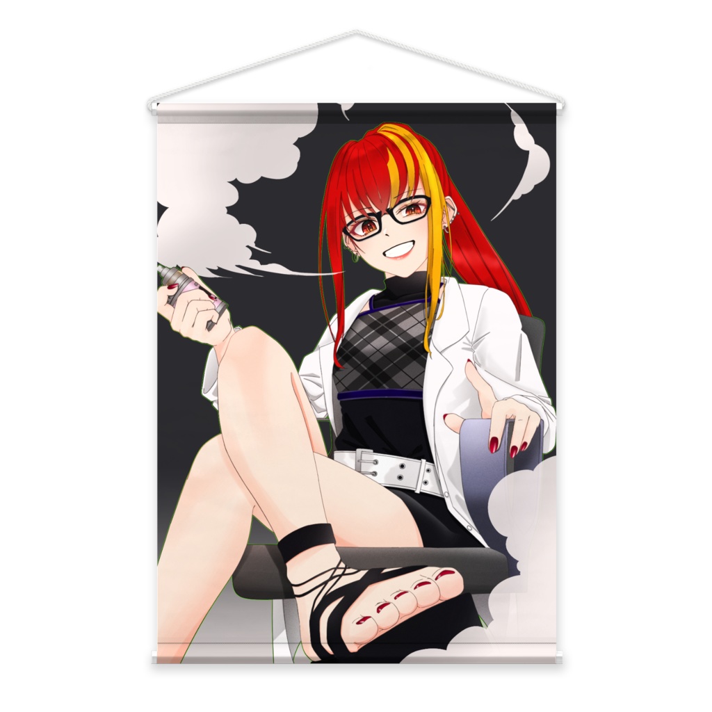 砂鷹じゅんVAPINGタペストリー