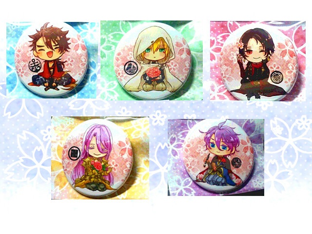 初期刀缶バッチ