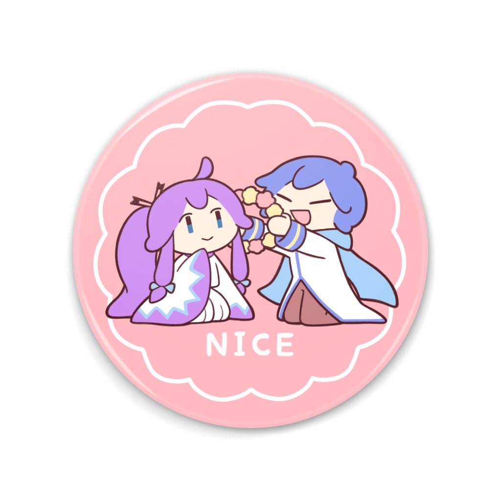 ナイスの仲良し缶ミラー