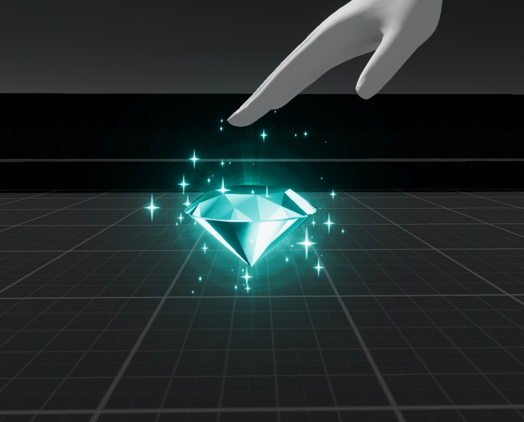【Unity/VRChat】Diamond Springjoint Ball by Raivo