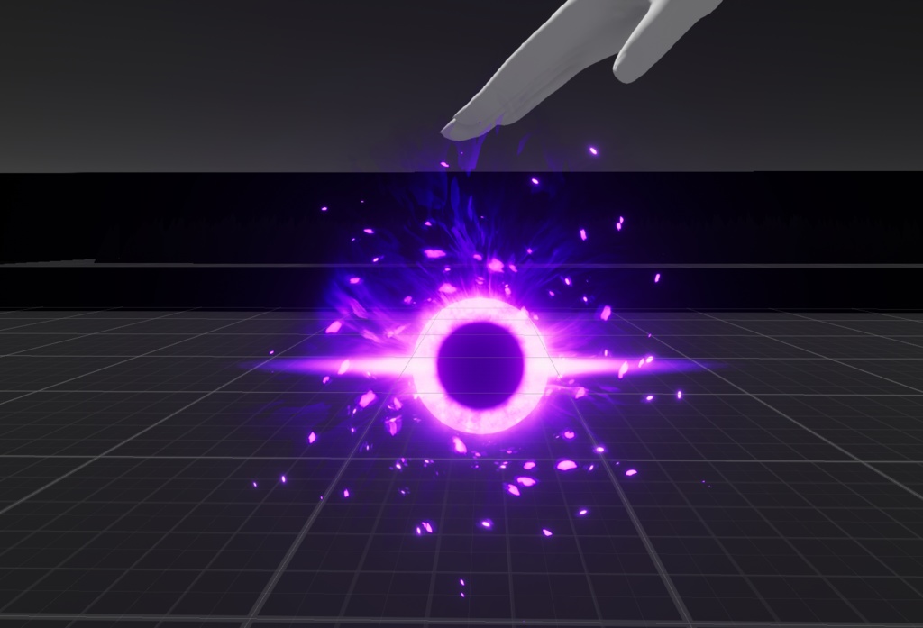 【Unity/VRChat】Black Hole Springjoint Ball by Raivo