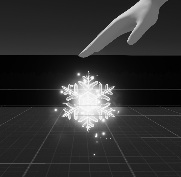 【Unity/VRChat】Snowflake Springjoint by Raivo