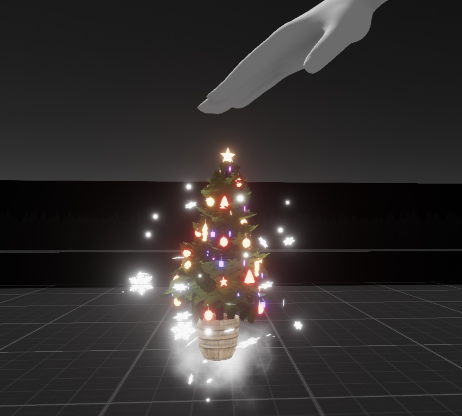 【Unity/VRChat】ChristmasTree Springjoint by Raivo