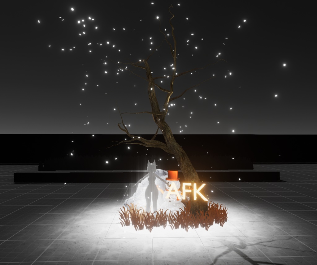 【Unity/VRChat】Winter AFK Animation by Raivo