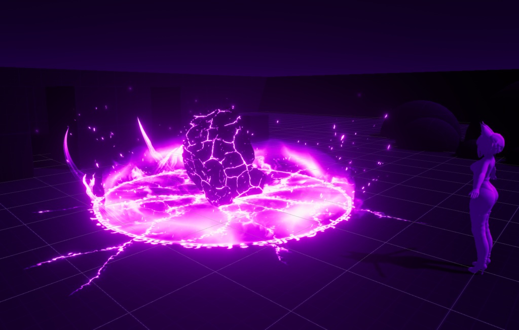 【Unity/VRChat】Meteor Spell by Raivo