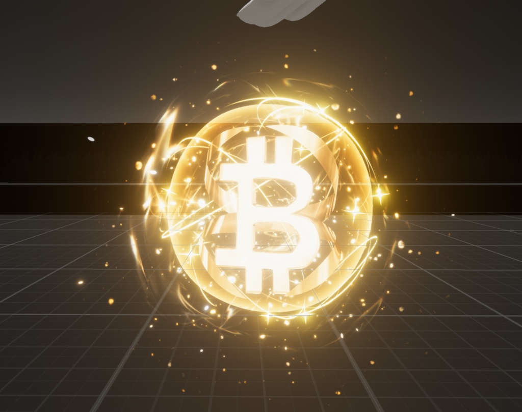 【Unity/VRChat】Bitcoin Springjoint by Raivo