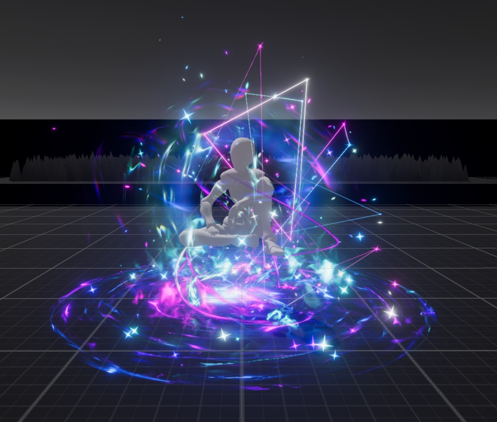 【Unity/VRChat】Cosmic AFK Particles by Raivo