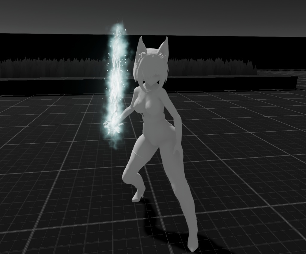 【Unity/VRChat】Updated! Ice Sword by Raivo