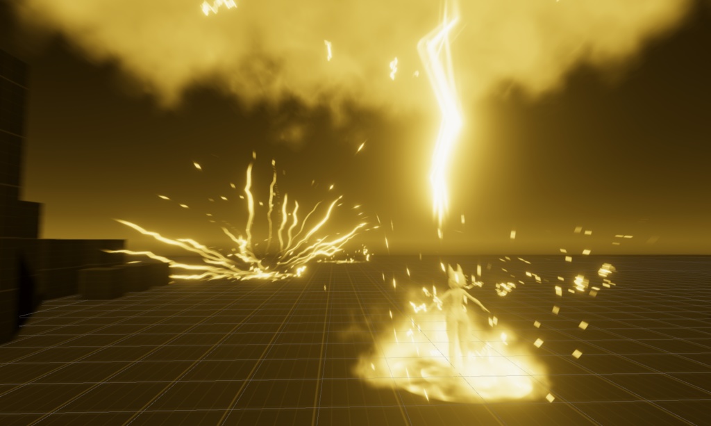 【Unity/VRChat】Thunder Storm Spell by Raivo