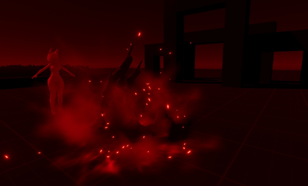 【Unity/VRChat】Demon Hand Attack by Raivo