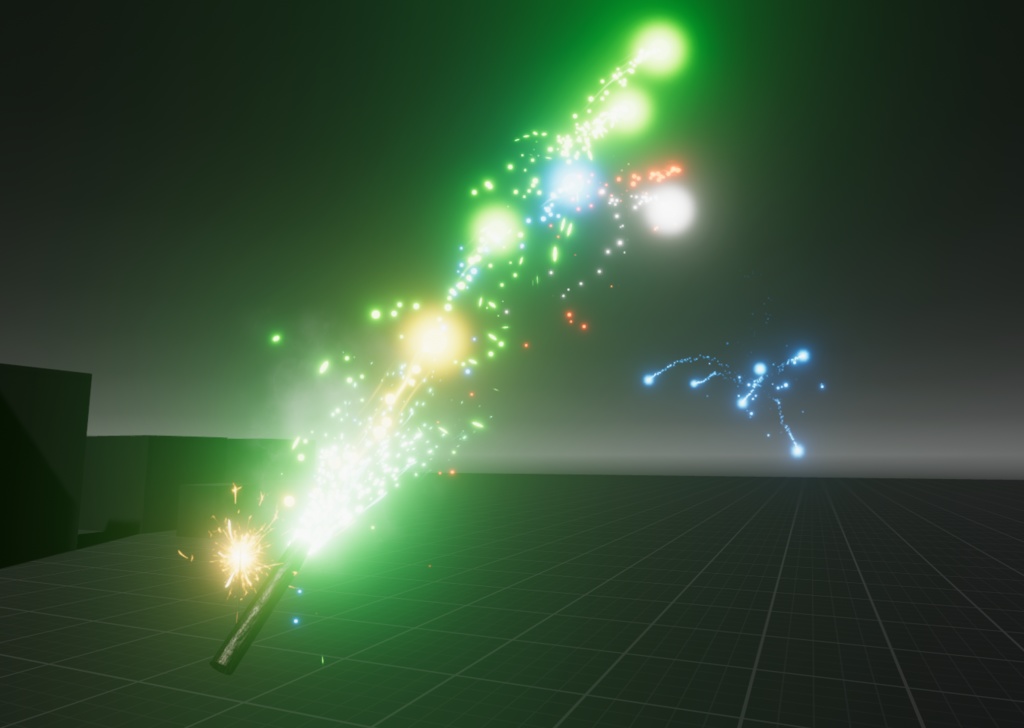 【Unity/VRChat】Firework Assets v1 by Raivo