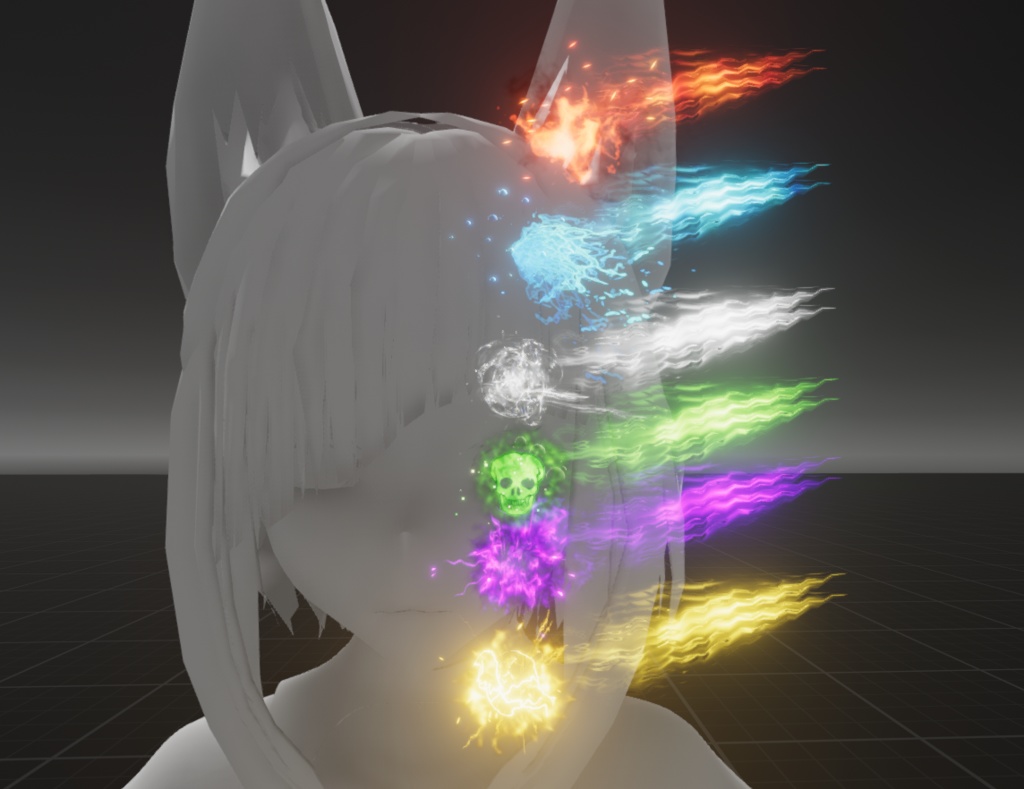 【Unity/VRChat】Elemental Eyes by Raivo