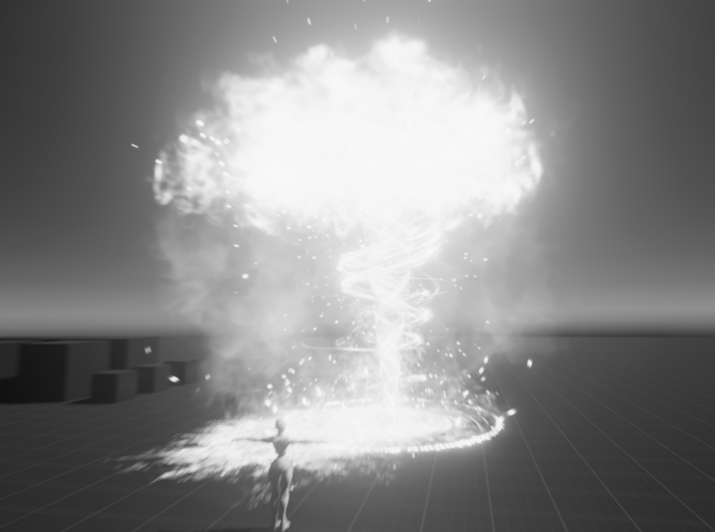 【Unity/VRChat】SnowStorm Tornado by Raivo