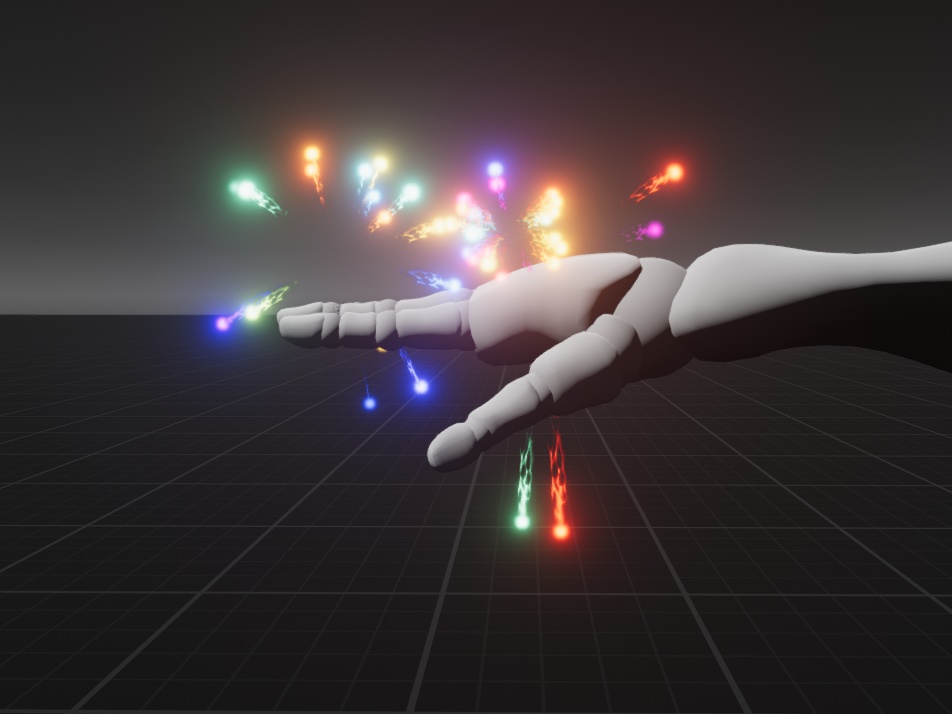 【Unity/VRChat】UPDATED FREE Firework Hand Particles by Raivo