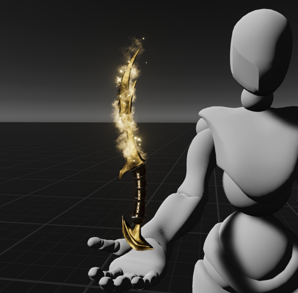 【Unity/VRChat】Magic Daggers by Raivo