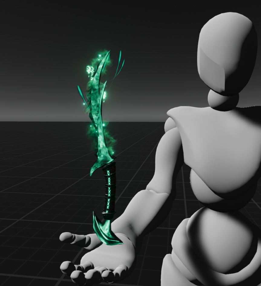 【Unity/VRChat】Magic Daggers by Raivo