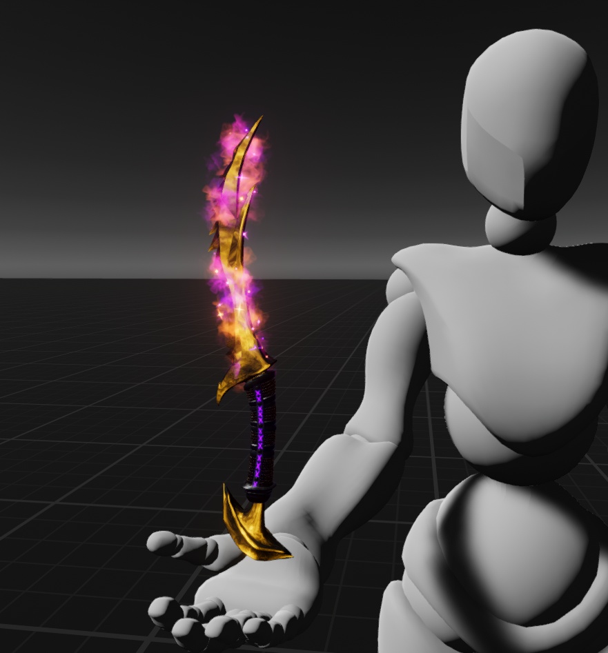 【Unity/VRChat】Magic Daggers by Raivo