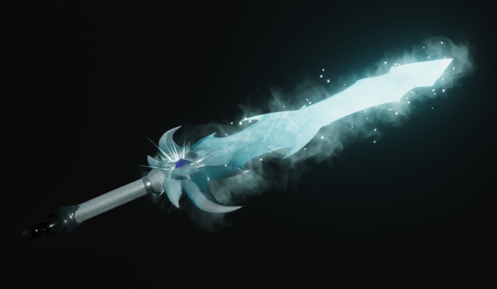 【Unity/VRChat】Ice Sword v2 by Raivo