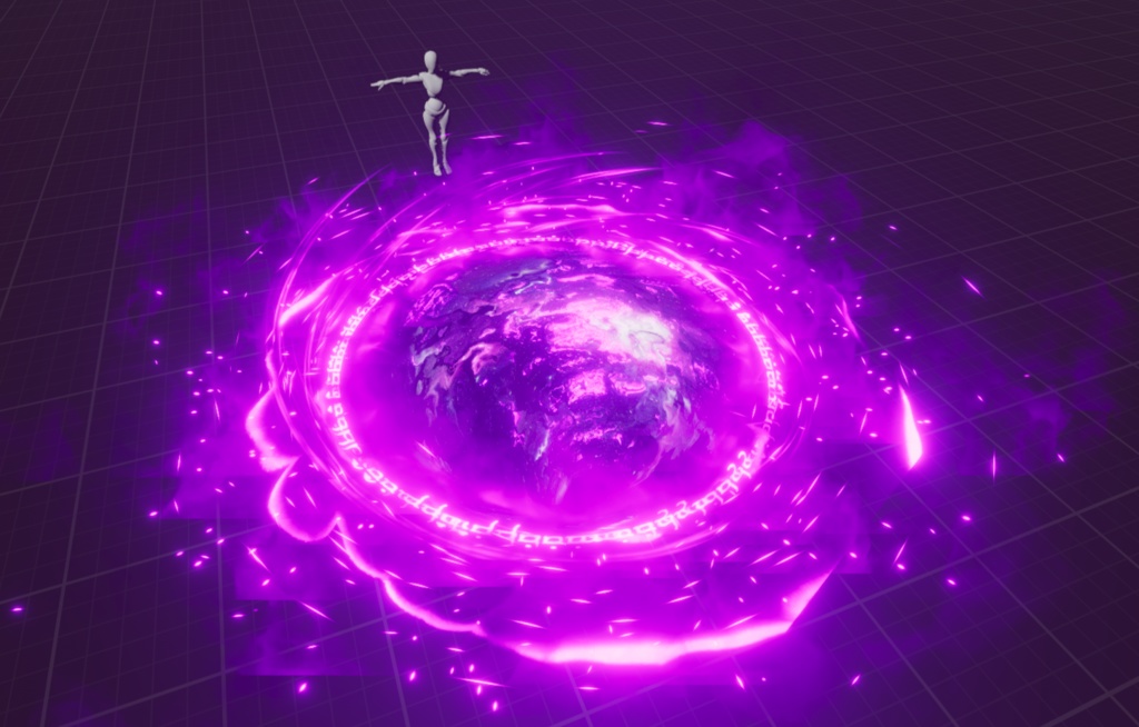 【Unity/VRChat】Dark Portal V2 by Raivo