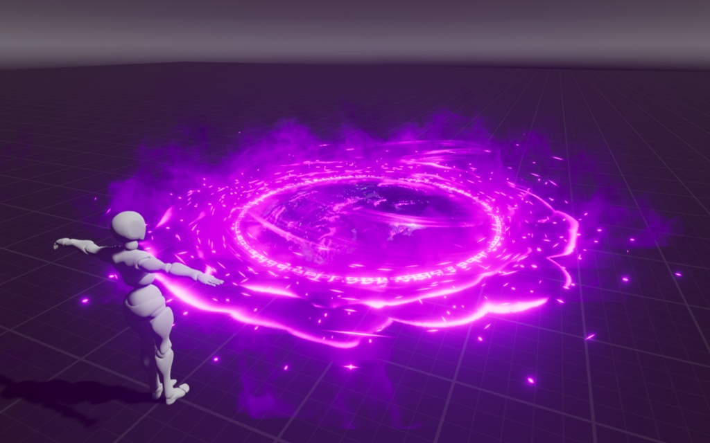【Unity/VRChat】Dark Portal V2 by Raivo