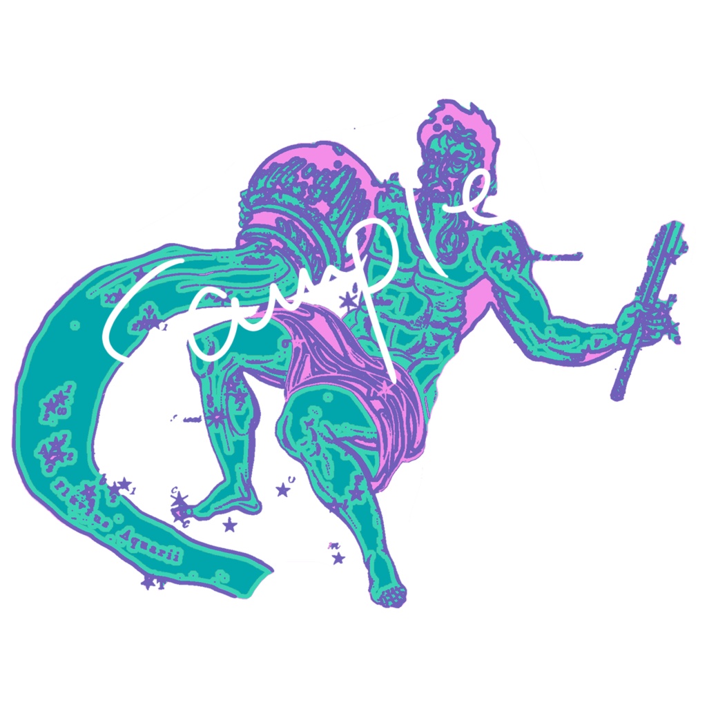 フリー素材❻夜空の星座