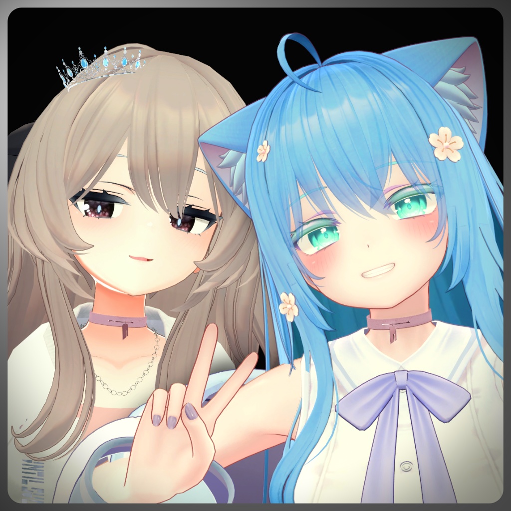 チャームチョーカー // アバターアクセサリー