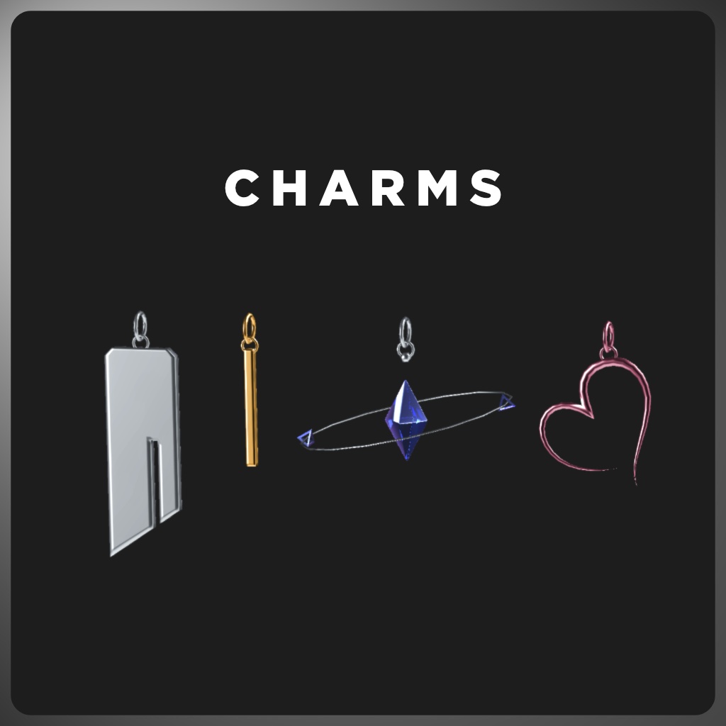チャームチョーカー // アバターアクセサリー