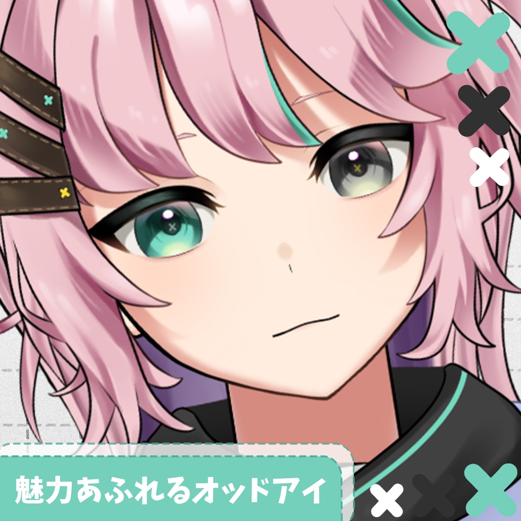 【一点限定】【オリジナルLive2Dモデル】ピンクローバーちゃん(仮名)