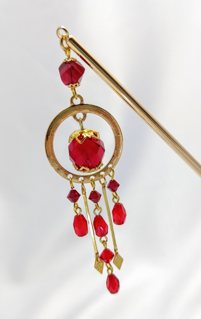 血の女王イメージかんざし