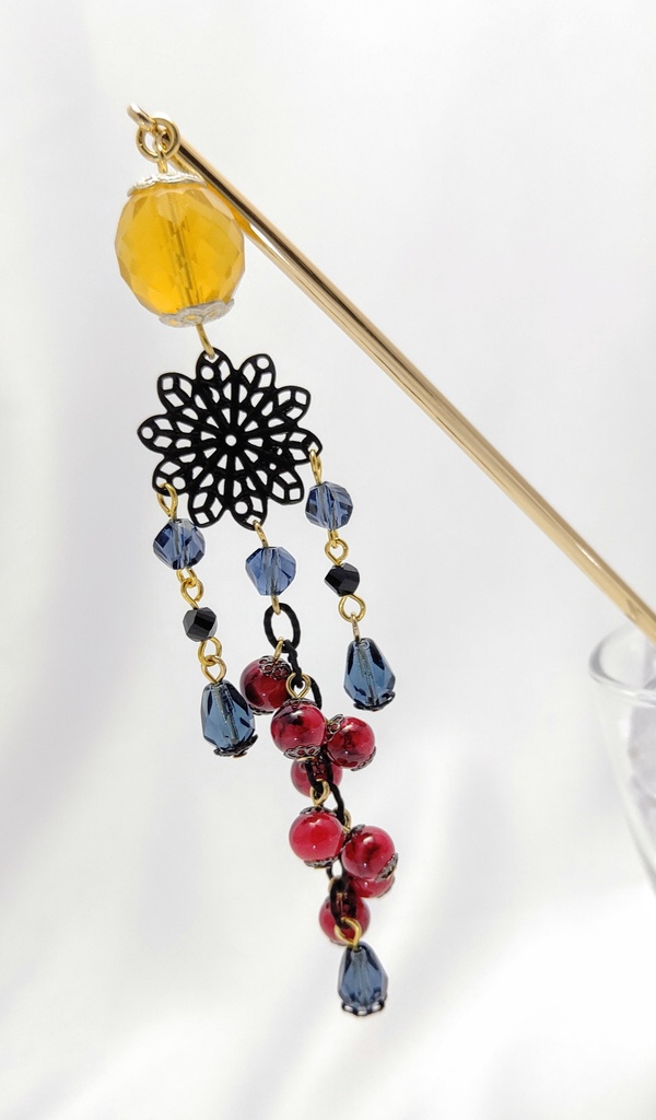 黄衣の王イメージかんざし