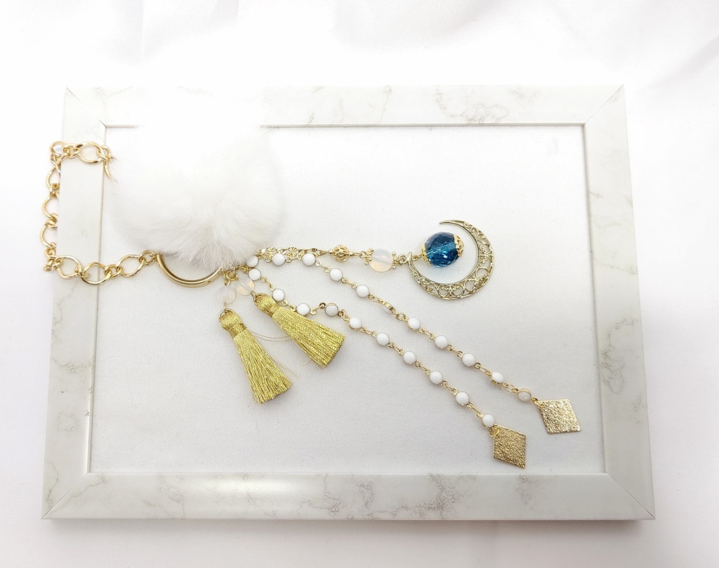 占い師【月相】イメージバッグチャーム