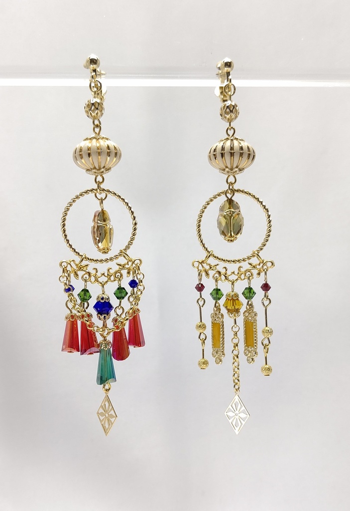 夢の魔女【ウアジェト】イメージイヤリング