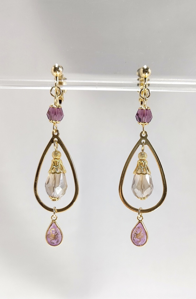 蠍瓔珞イメージイヤリング