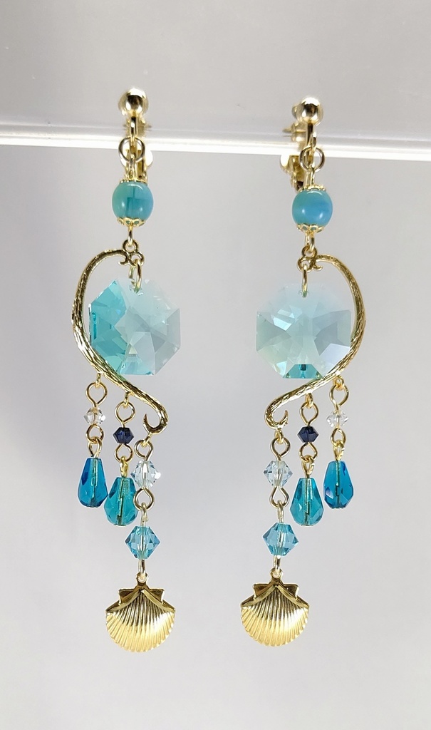 千代金丸イメージイヤリング