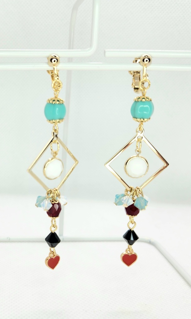 弁護士:白ウサギさんイメージイヤリング