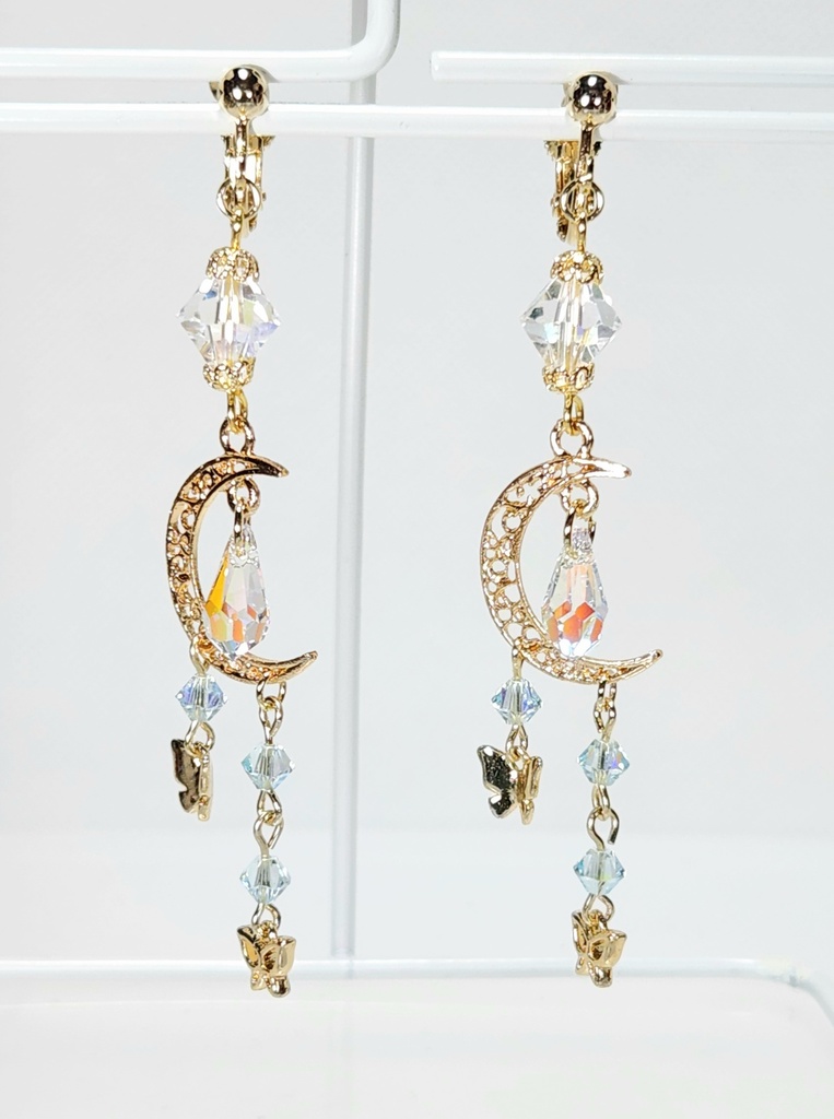 気象学者·風を采る仙霊イメージイヤリング