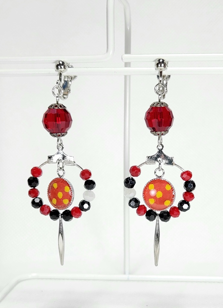 道化師·初期衣装イメージイヤリング