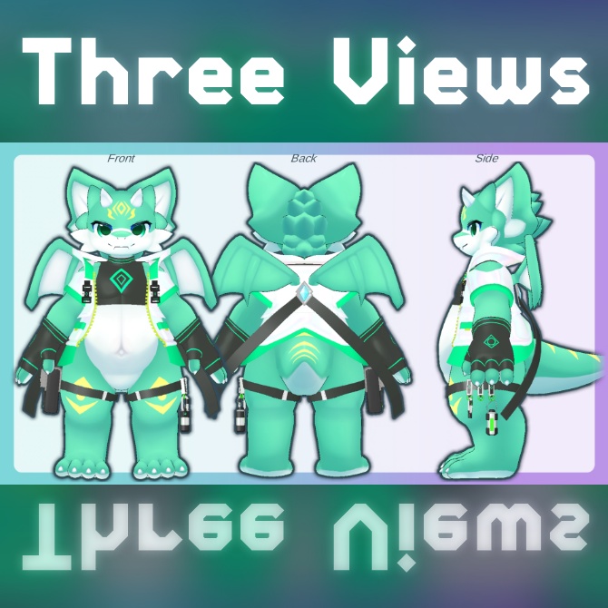 【エルセネス専用衣装】NEON_TREKKER