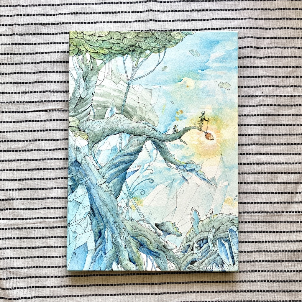 【パネル原画】縺れる境界