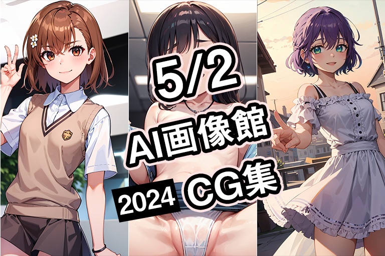 【5月2日】AI画像館CG集【2024】