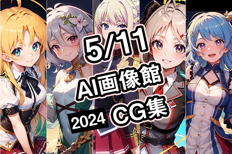 【5月11日】AI画像館CG集【2024】