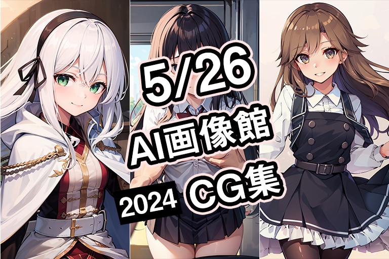 【5月26日】AI画像館CG集【2024】